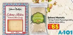 ŞEKERCİ MUSTAFA PİŞMANİYE/ÇEKME HELVA fiyat ve kampanya bilgisi